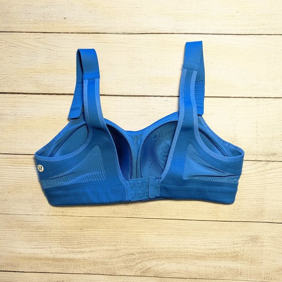 Lululemon Swift Speed Bra 34B Cerulean Blue - Picture 2 of 5